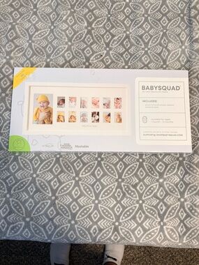 White 'My First Year' Multi-Photo Frame